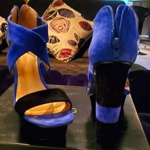 BCBG New Cobalt platform heels